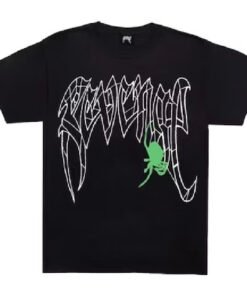 Revenge-Spider-T-Shirt-Black Green-