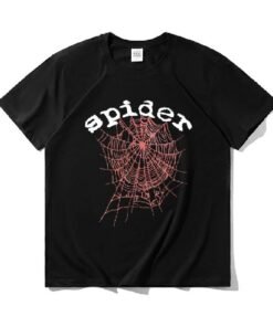 Web-Graphic-Spider-T-Shirt-Printed-–-Black--