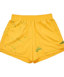 Sp5der Double Layer Shorts Yellow