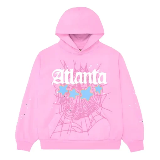 Spder Atlanta Hoodie Pink